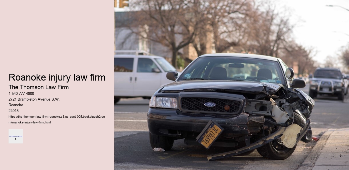 Roanoke injury law firm