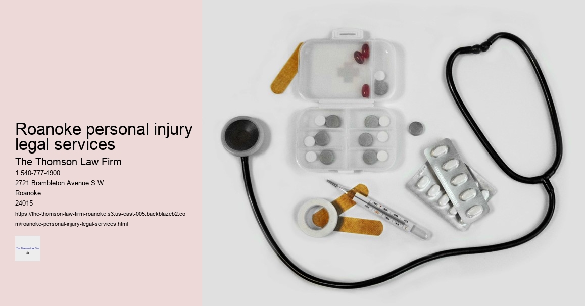 Roanoke personal injury legal services