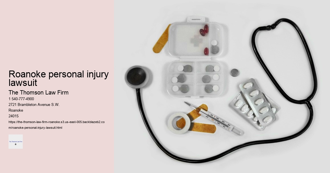 Roanoke personal injury lawsuit