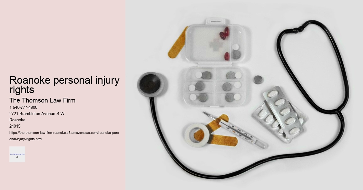 Roanoke personal injury rights