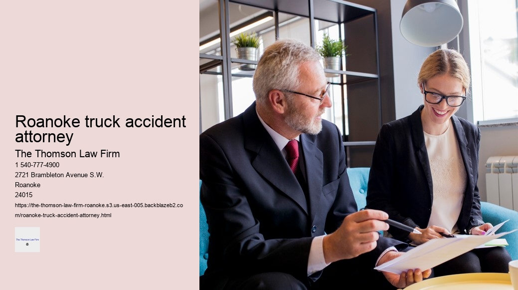 Roanoke truck accident attorney